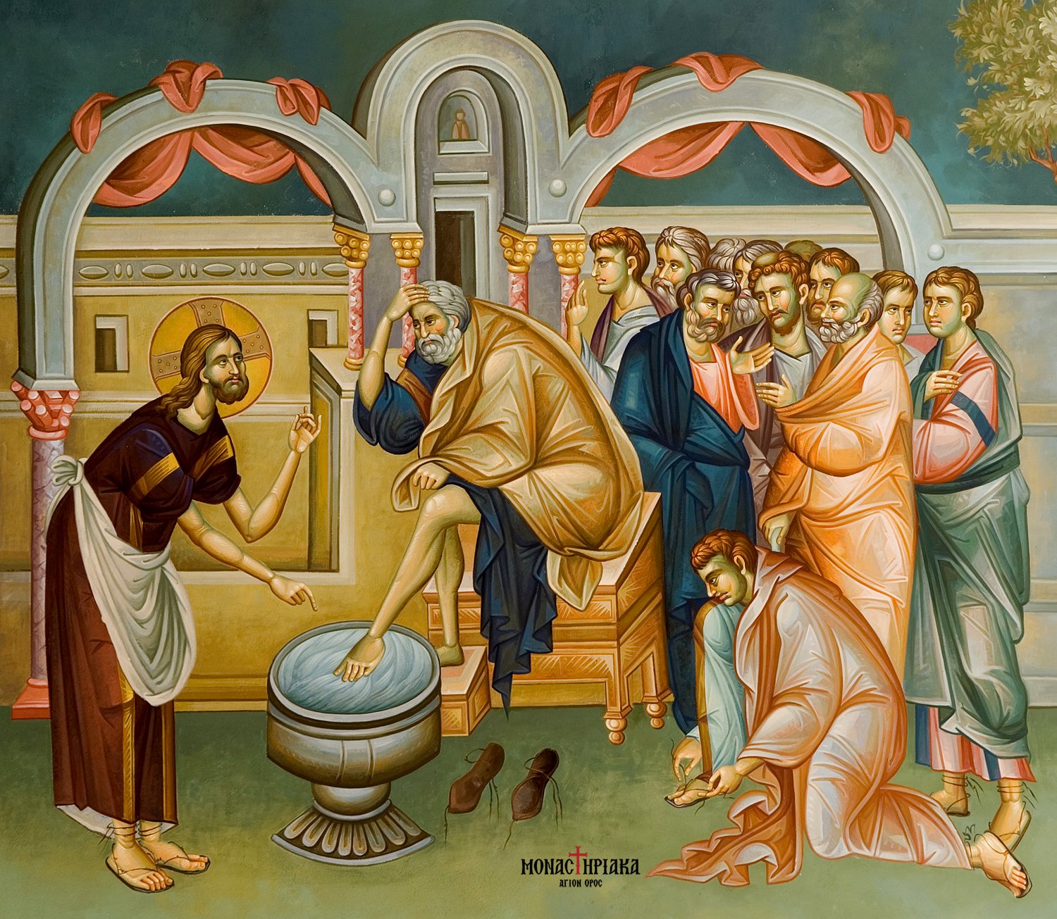 The event of the Washing of the Feet